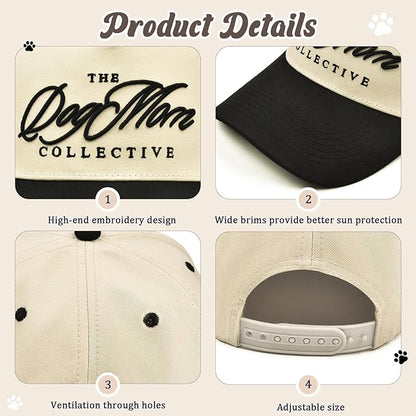 Dog Dad and Mom Collective Trucker Hat,Gifts for Dog Mom & Dad Pet Lovers,Ldeal Gift for Father's Day/Mother's Day