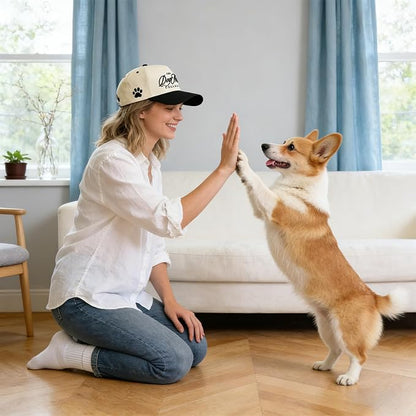 Dog Dad and Mom Collective Trucker Hat,Gifts for Dog Mom & Dad Pet Lovers,Ldeal Gift for Father's Day/Mother's Day