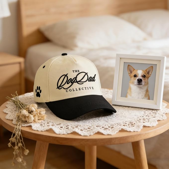 Dog Dad and Mom Collective Trucker Hat,Gifts for Dog Mom & Dad Pet Lovers,Ldeal Gift for Father's Day/Mother's Day
