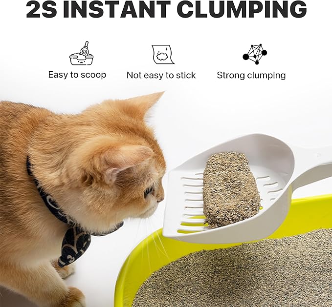 Neakasa Mineral Cat Litter 52.8 lbs / 24 kg for M1 Open-Top Self-Cleaning Cat Litter Box (Pack of 3)