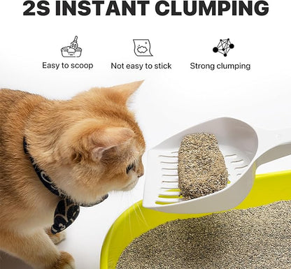 Neakasa Mineral Cat Litter 52.8 lbs / 24 kg for M1 Open-Top Self-Cleaning Cat Litter Box (Pack of 3)