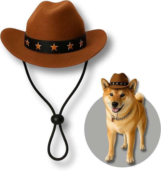 Pet Custom Dog Custom Cat Custom Hoodie, Sporty Look, Funny Gift, Halloween Holiday (Cowboy Hat, One Size)