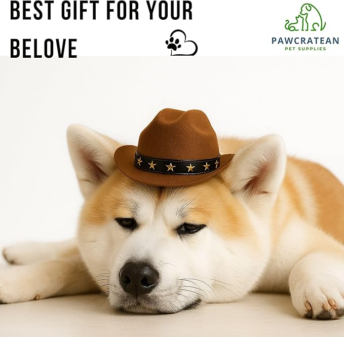 Pet Custom Dog Custom Cat Custom Hoodie, Sporty Look, Funny Gift, Halloween Holiday (Cowboy Hat, One Size)