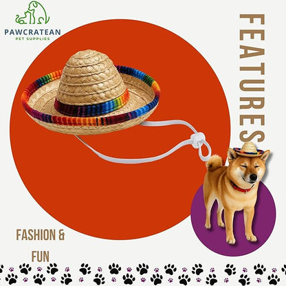 Pet Custom Dog Custom Cat Custom Hoodie, Sporty Look, Funny Gift, Halloween Holiday (Sombrero Hat, One Size)