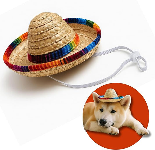 Pet Custom Dog Custom Cat Custom Hoodie, Sporty Look, Funny Gift, Halloween Holiday (Sombrero Hat, One Size)