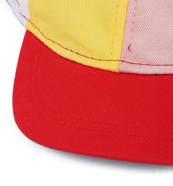 Propeller Pet Hats, Funny Helicopter Adjustment Red Hats for Dog and Cat S
