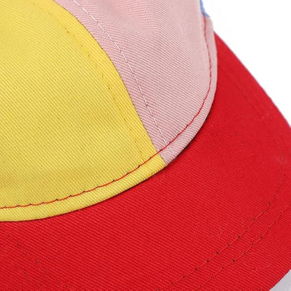 Propeller Pet Hats, Funny Helicopter Adjustment Red Hats for Dog and Cat S