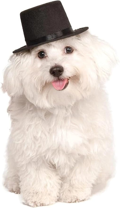 Rubies Top Hat Pet Hat for Dogs or Cats, M/L