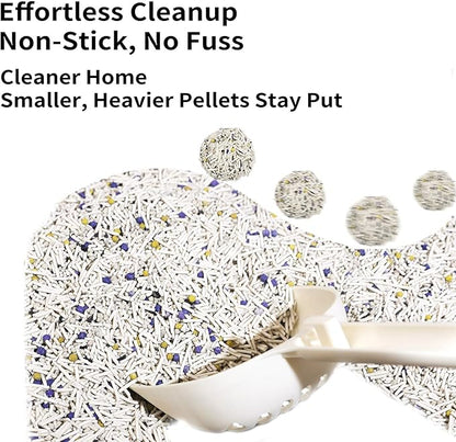 Tofu Cat Litter 45 Lbs, Dr. PawPaw Clumping Cat Litter, Honeysuckle Scent, Dust-Free Keep Kitty Tidy, Superior Odor Control Keep Step Fresh