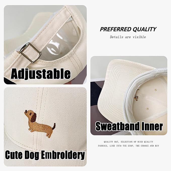 Womens Baseball Cap Adjustable Embroidered Unconstructed Golf Beach Hat Gift for Women